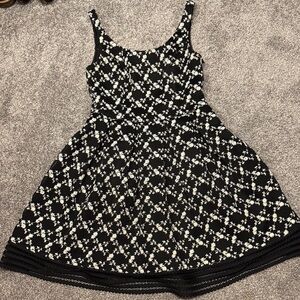Sachin + Babi Black/White Floral Dress - romantic/feminine - Kentucky Derby